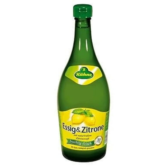 Kuehne Zitronen Essig (Lemon and Vinegar) 750ml Vinegars