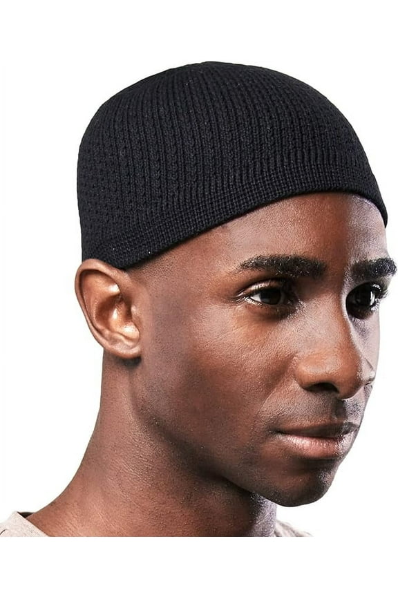Kufi Hat - Kufi Hats for Men Muslim, Turkish Kufi Cap