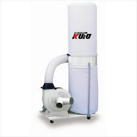 Kufo Seco 2 HP 1550 CFM 1 Phase 110V Vertical Bag Dust Collector