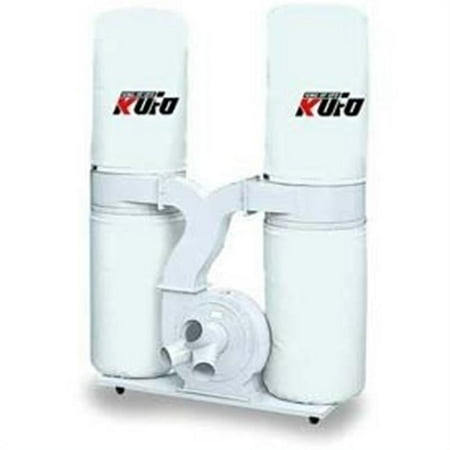 Kufo Seco 5 HP 3,900 CFM 1-Phase 220V Vertical Bag Dust Collector