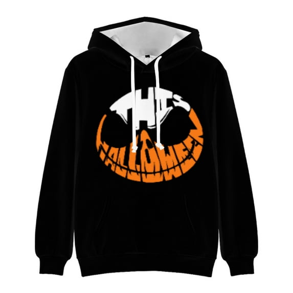 Kufutee Winter Men's Women's Hooded Sweater The Nightmare Before Christmas 3D Printed Velvet warm Christmas parent-child Clothes -8XL