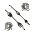 Kugel Front CV Axle Drive Shaft Complete Assembly and Wheel Bearing Kit