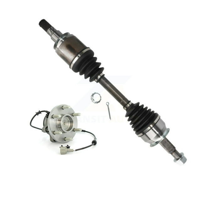 Kugel Front Left (Driver Side) CV Axle Drive Shaft and Complete Wheel