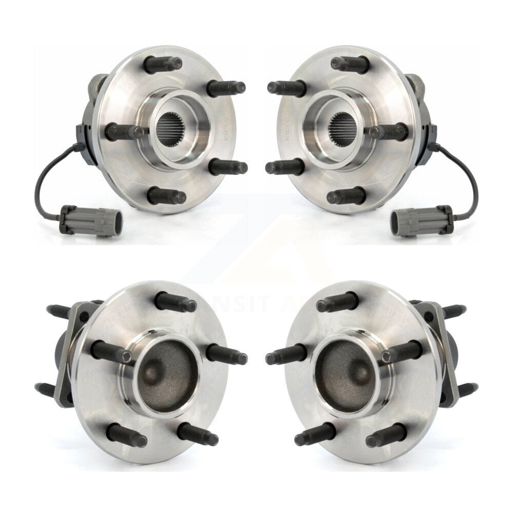 Pair Front Wheel Hub Bearing For 2003-2010 Chevy Cobalt Saturn Ion