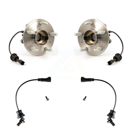 Kugel Rear Wheel Hub Bearing and Extra ABS Sensor Kit for Car Chevrolet Equinox GMC Terrain with Harness - Left Right Side (Driver Passenger) K7S-101389
