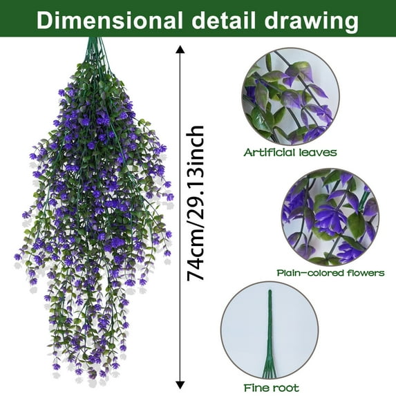 Kugisaki Artificial Fern, Persian Grass Plastic Plants Fern Leaves Fake Bushes Wedding Indoor Outdoor Home Gardenverandah Wedding Office Table Centerpieces
