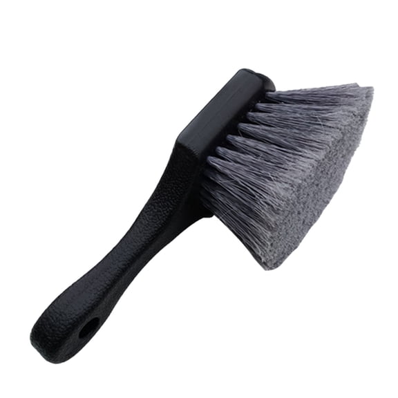 Kugisaki Car Wheel & Tire Brush Wheel Cleaner Brush Soft & Stiff Bristle Cleaning Brush for Car Exterior Surface, Carpet, Truck, SUV, RV, Motorcycle