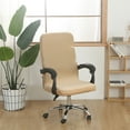 thumbnail image 1 of Kugisaki Chair Covers, Stretch Removable Computer Chair Covers with Zipper, High Back Seat Cover Washable Chair Slipcovers for Home, Office, 1 of 9