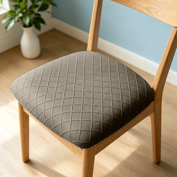 Kugisaki Chair Cushions Cover Thick Seat Cushions Cover Comfort Chair Pads Cushion Cover for Kitchen Dining Chair Office Chair