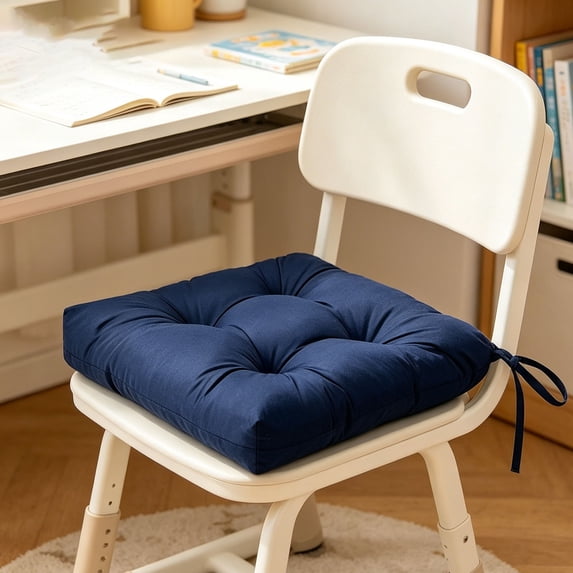 Kugisaki Chair Cushions Thick Seat Cushions Floor Pillow Cushion Breathable Comfort Chair Pads Non Slip Cushion for Chair Tatami Office Patio Car