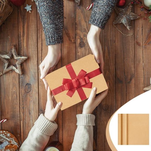 Kugisaki Christmas Wrapping Paper Rolls - Jumbo Roll Round and Star Gold Pattern Festival Holiday Gift Warping Paper with Metallic Foil Shine -118 x 16.7 Inch Per Roll