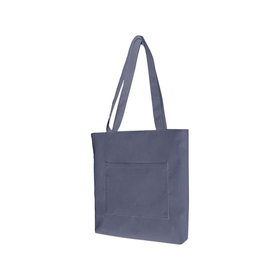 Kugisaki Corduroy Tote Bag for Women Large Capacity Handbag Casual Vintage Shoulder Bag for Travel Work