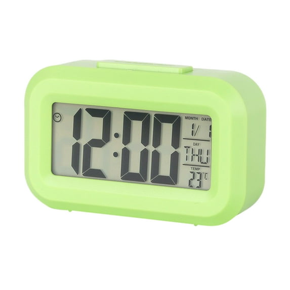 Kugisaki Digital Alarm Clock Digital Clock Displaying Temperature with LED Display for Bedroom Home Living Room Office