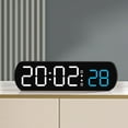 thumbnail image 1 of Kugisaki Digital Alarm Clock LED Display Multifunctional Digital Clock Displaying Date for Bedroom Home Living Room Office, 1 of 7