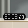 thumbnail image 1 of Kugisaki Digital Alarm Clock LED Display Multifunctional Digital Clock Displaying Date for Bedroom Home Living Room Office, 1 of 7