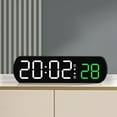 thumbnail image 1 of Kugisaki Digital Alarm Clock LED Display Multifunctional Digital Clock Displaying Date for Bedroom Home Living Room Office, 1 of 7