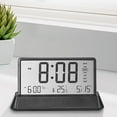 thumbnail image 1 of Kugisaki Digital Alarm Clock Multifunctional Digital Clock Displaying Date Temperature for Bedroom Home Living Room Office, 1 of 6