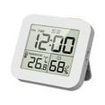 thumbnail image 1 of Kugisaki Digital Alarm Clock Multifunctional Digital Clock Displaying Temperature and Humidity for Bedroom Home Living Room Office, 1 of 6