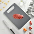 thumbnail image 1 of Kugisaki Double-Sided Plastic Cutting Board Non-Slip Chopping Board with Handle for Meat Cheese Boards Vegetables, 1 of 6