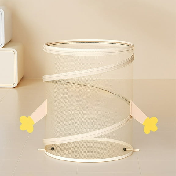 Kugisaki Folding Dirty Clothes Basket With Bathroom Lid Home Wall Mounted Dirty Clothes Storage Basket Cre Ative Large Capacity Storage Basket