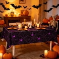 thumbnail image 1 of Kugisaki Halloween Decoration Printed Tablecloth Waterproof Cute Tablecloth for Dining Table Kitchen Home Decor, 1 of 6