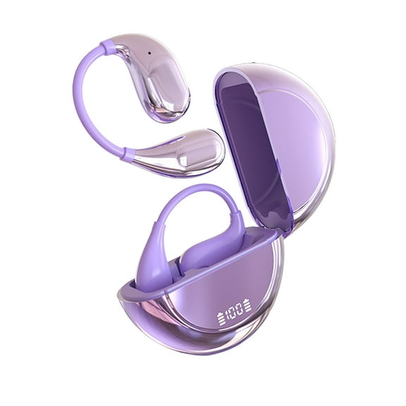 Kugisaki Hanging Style Wireless Earbuds Bluetooth 5.4 Earphones High Battery Low Latency Surround Sound High Definition Call Intelligent Control