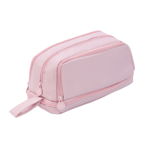Kugisaki High-Capacity Pencil Case Large Pencil Bag Pouch Box Organiser 4 Compartments Pen Case for Organizing Office, Supplies
