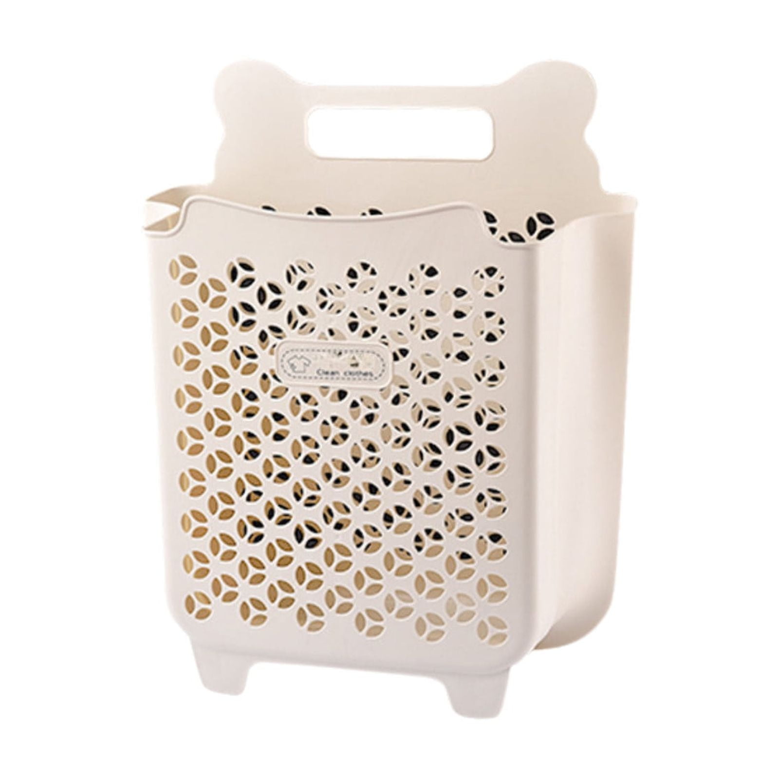 Kugisaki Household Folding Wall Hanging Laundry Basket Bathroom Laundry ...