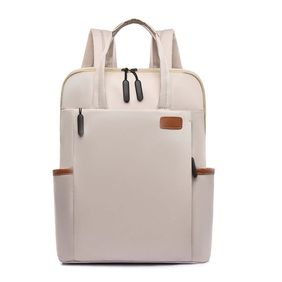Kugisaki Large Capacity Backpack Trendy Canvas Backpack Lightweight Water-Resistant Rucksack for Tarvel Ideal Gifts
