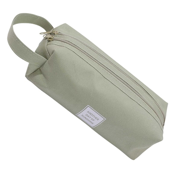 Kugisaki Large Capacity Pencil Case Pen Pouch with 2 Compartment, Multiple Pockets, Sturdy Zipper, Cute Supplies Pen Bag Organizer
