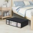 thumbnail image 1 of Kugisaki Large Capacity Under Bed Storage Bags, Storage Contains with Handle and Window for Pillows Coats Blankets Clothes, Suitable for BedRoom Dorm, 1 of 7