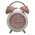 thumbnail image 1 of Kugisaki Loud Alarm Clock Bell Alarm Clock with Backlight Contemporary Style for Desk, Table, Shelf or Bedside Bed, 1 of 9