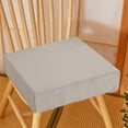 thumbnail image 1 of Kugisaki Memory Foam Chair Cushion, Soft Stool Chair Cushion Suitable for Kitchen Restaurant Classroom Office or Car Nonslip Backing Breathable Washable,15.7x15.7In, 1 of 8