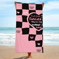 thumbnail image 1 of Kugisaki Microfiber Bath Towel Soft Thicken Towel Absorbent Quick Dry Bath Towel for Bathroom Pool, 1 of 2