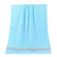 thumbnail image 1 of Kugisaki Microfiber Bath Towel Soft Thicken Towel Absorbent Quick Dry Bath Towel for Bathroom Pool, 1 of 5