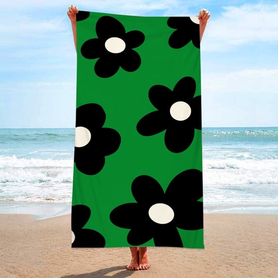 Kugisaki Microfiber Bath Towel Soft Thicken Towel Absorbent Quick Dry Bath Towel for Bathroom Pool