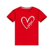 Kugisaki Parent-child Short Sleeved T-shirt For A Family Of Three Or Four Kindergarten Class Uniform For The Whole Family Up to 50% off