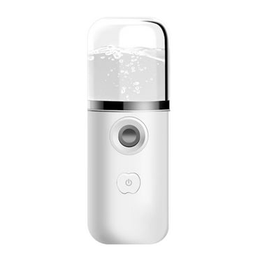 Kugisaki Portable Face Mist Sprayer USB 40ml Rechargeable Face Mist Sprayer Aroma Diffuser Humidifier - White