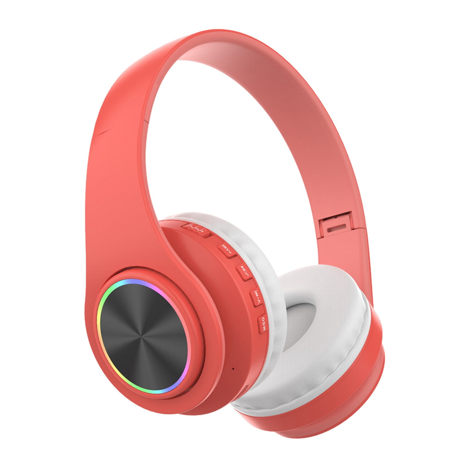 Kugisaki Red 2025 Back to School Supplies Wireless Bluetooth Headphones