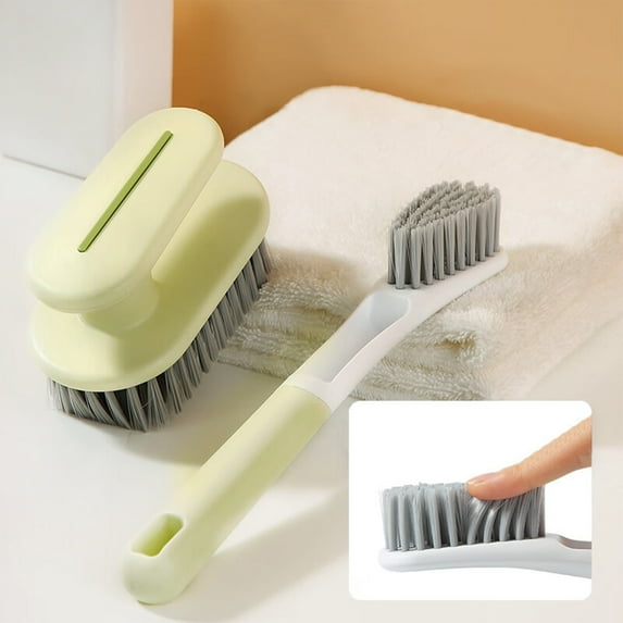 Kugisaki Shoe Brush Does Not Harm Shoes When Washing Shoes Soft Bristle Brush Is A Special Tool For Shoe Washing Long Handled Clothes Brush Is A Multifunctional Brush on Clearance