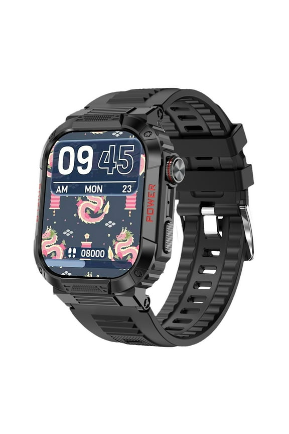 Smart Sport Watches Outdoor Waterproof Sport Watch with Bluetooth Calling Sport Tracker Extra Long Battery