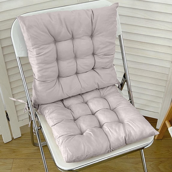 Kugisaki Solid Chair Cushions Thick Seat Cushions Breathable Chair Pads Non Slip Soft Cushion for Kitchen Office Patio Car