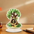 thumbnail image 1 of Kugisaki St.Patrick's Day Decoration 2D Flat Acrylic Clover Table Ornament for Table Centerpiece Home Party, 1 of 9