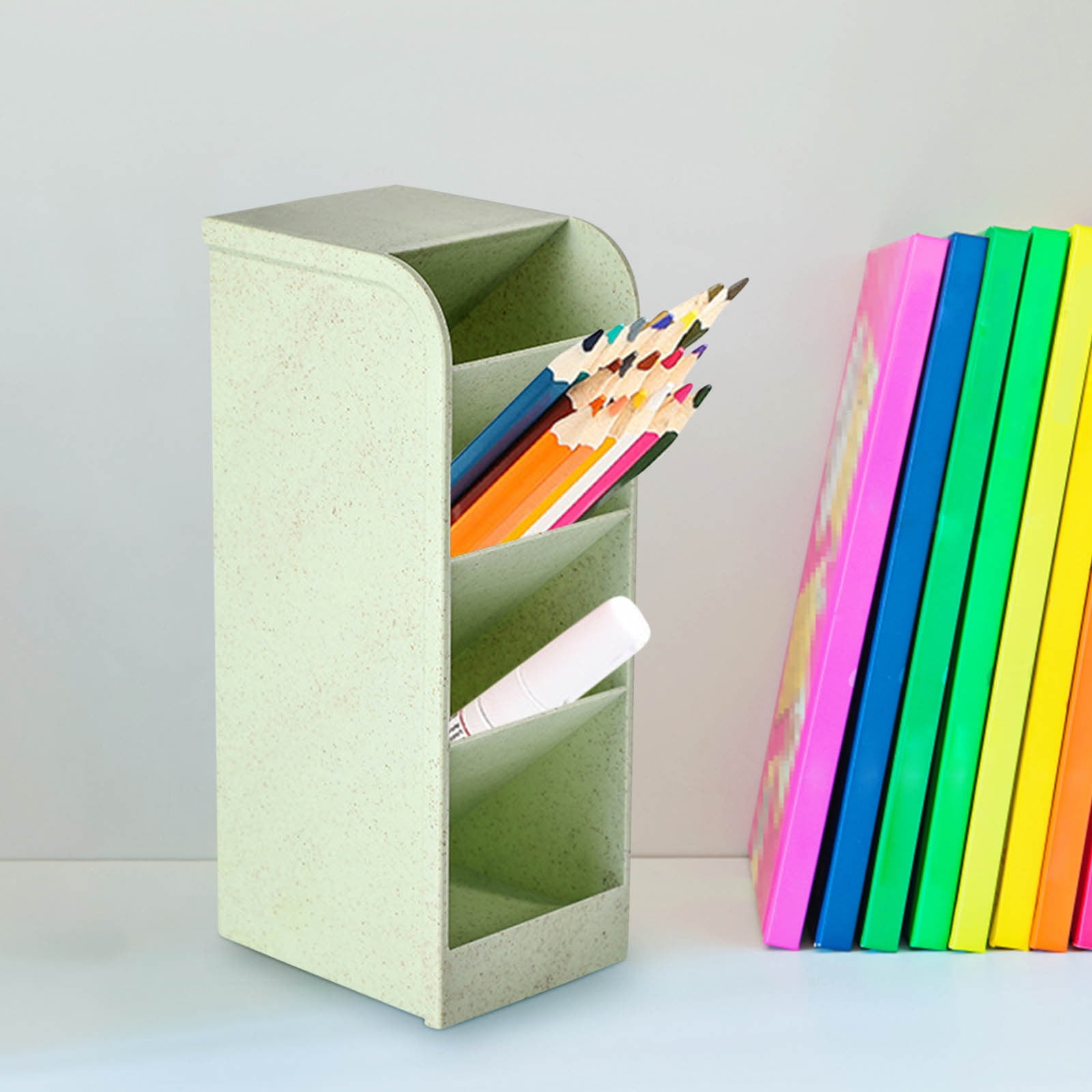 Kugisaki Stationery Box Portable Large Capacity Pencil Case Student Multi Functional Plastic