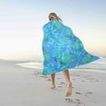 thumbnail image 1 of Kugisaki Summer Beach Towel Sandproof Absorbent Beach Blanket Microfiber Bath Towel Multi-Purpose Towel for Travel Vacation 27.5x59 Inch, 1 of 1