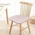 thumbnail image 1 of Kugisaki Thicken Chair Cushion Solid Color, Kitchen Office Table Chair Pads with Ties, Non Slip Backing, Seat Cushion for Dining Room,Bar,Patio Chairs, 15.7x16.9In, 1 of 7