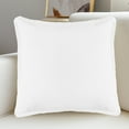 thumbnail image 1 of Kugisaki Throw Pillow Covers Soft Thicked Flocked Pillowcase Decorative Pillow Covers for Sofa Couch Bed, 1 of 6