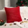 thumbnail image 1 of Kugisaki Throw Pillow Covers Soft Thicked Flocked Pillowcase Decorative Pillow Covers for Sofa Couch Bed, 1 of 6