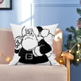 thumbnail image 1 of Kugisaki Throw Pillow Covers Soft Thicked Flocked Pillowcase Decorative Pillow Covers for Sofa Couch Bed, 1 of 6
