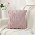 thumbnail image 1 of Kugisaki Throw Pillow Covers Soft Thicked Flocked Pillowcase Decorative Pillow Covers for Sofa Couch Bed, 1 of 6